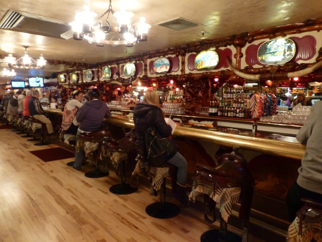 Bar tematizado em Jackson Hole.