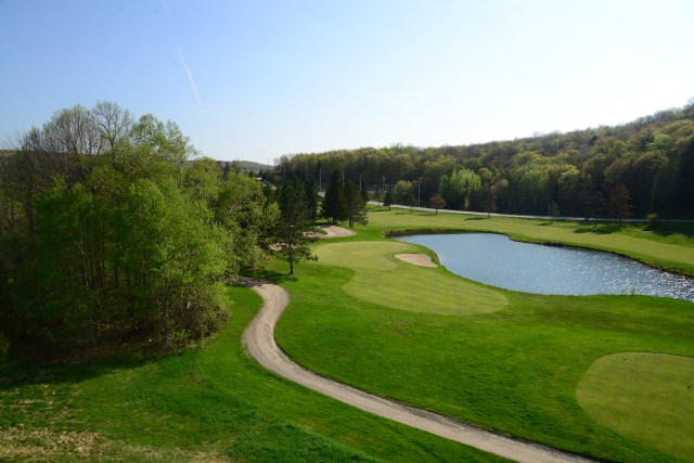 Campo de Golfe do Deerhurst Resort.