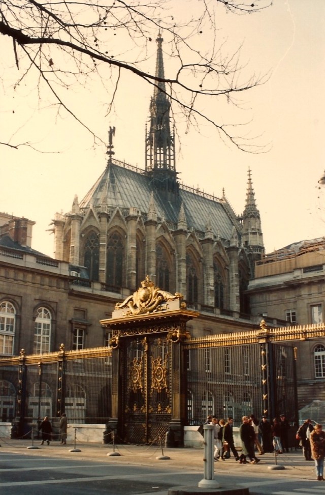 O Palácio da Justiça e a Saint Chapelle