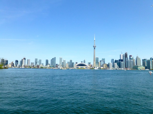 Toronto e o Lago Ontário.