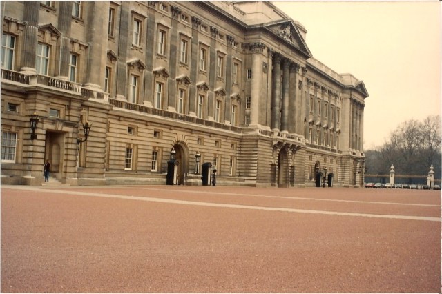 O Palácio de Buckingham