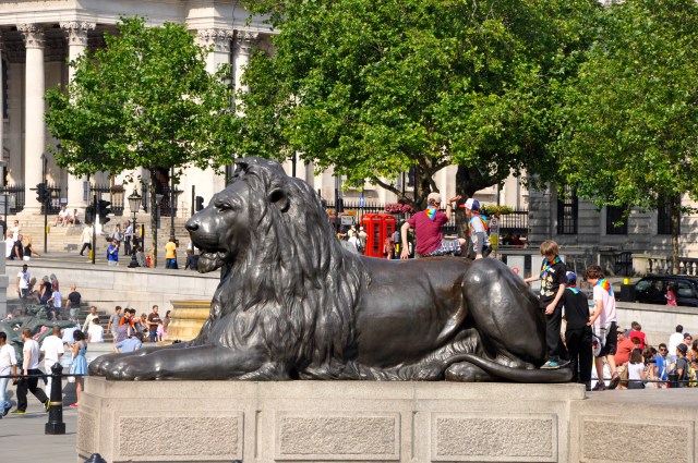 A Trafalgar Square