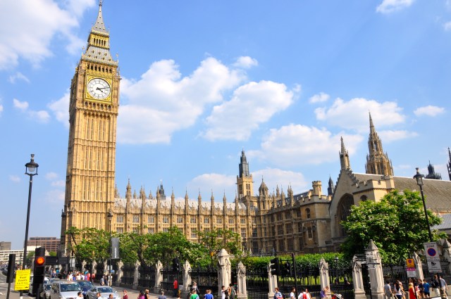 O Prédio do Parlamento Britânico