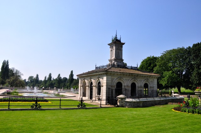 Detalhes do Hyde Park