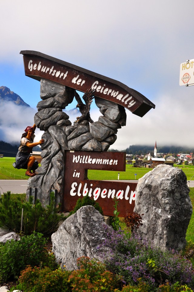 A encantadora região do Tirol.