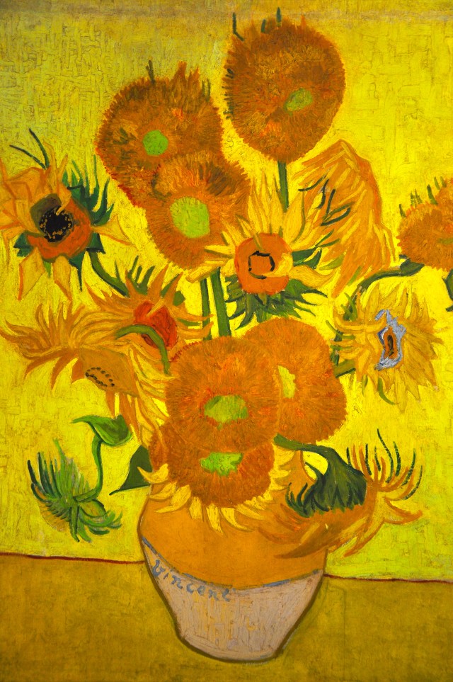 Os Girassóis de Van Gogh