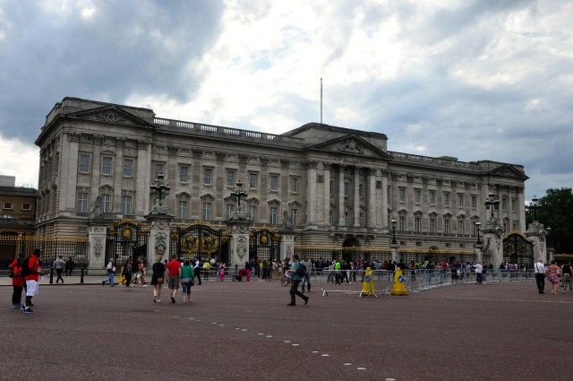 O Palácio de Buckingham