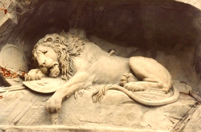 O maravilhoso Leão de Lucerna