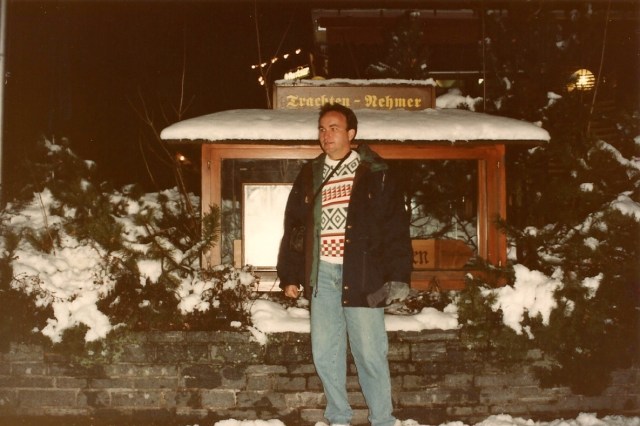 A neve estava por todas as partes na Floresta Negra.