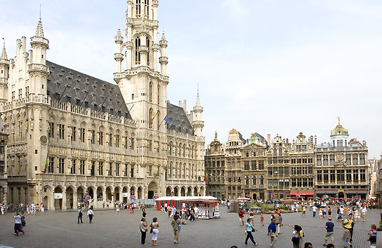 A Grand Place de Bruxelas
