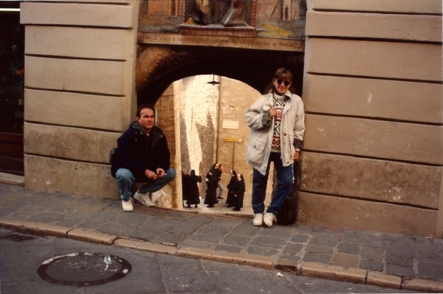 Ladeiras e arcadas em Assis