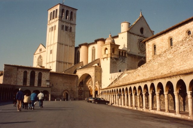 A Basílica de São Francisco de Assis.