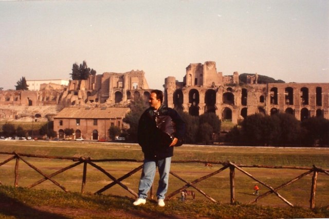 Aqui aconteciam as grandes corridas de bigas.