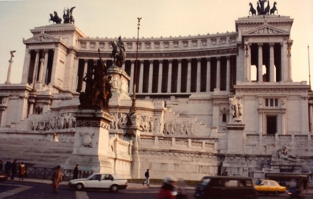 O monumento Il Vitoriano.