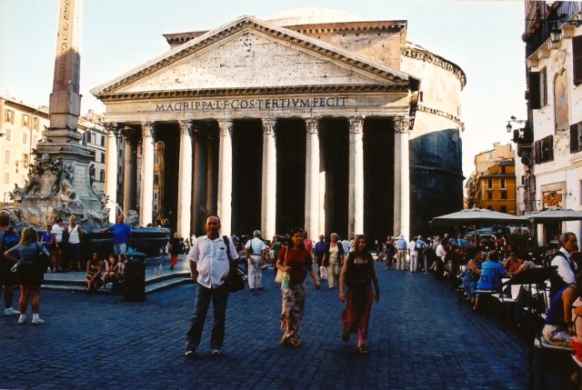 O Panteão de Agripa.