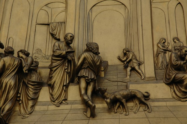 Detalhe do Portão de Ghiberti