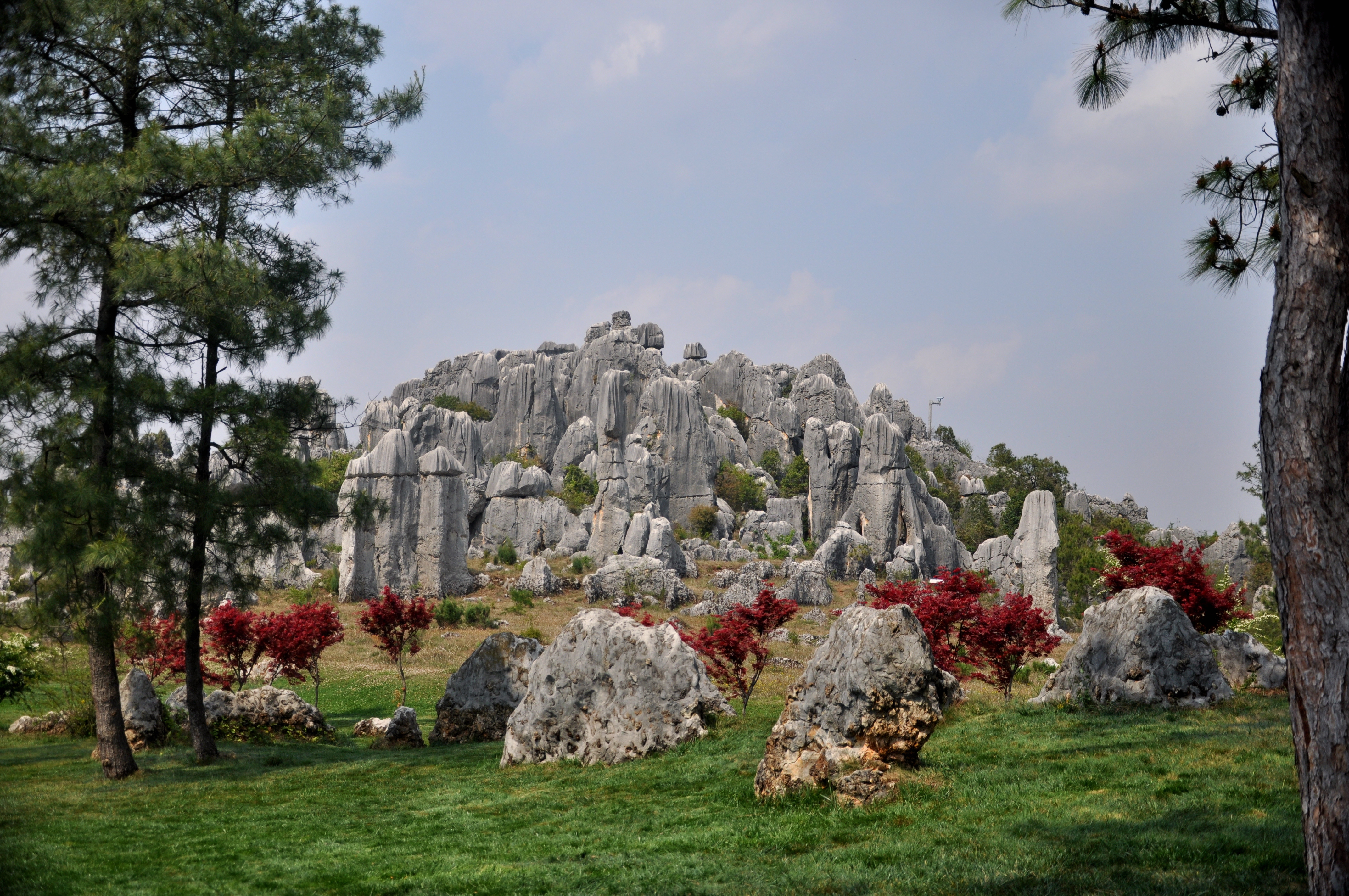 A Floresta de Pedras de Kunming