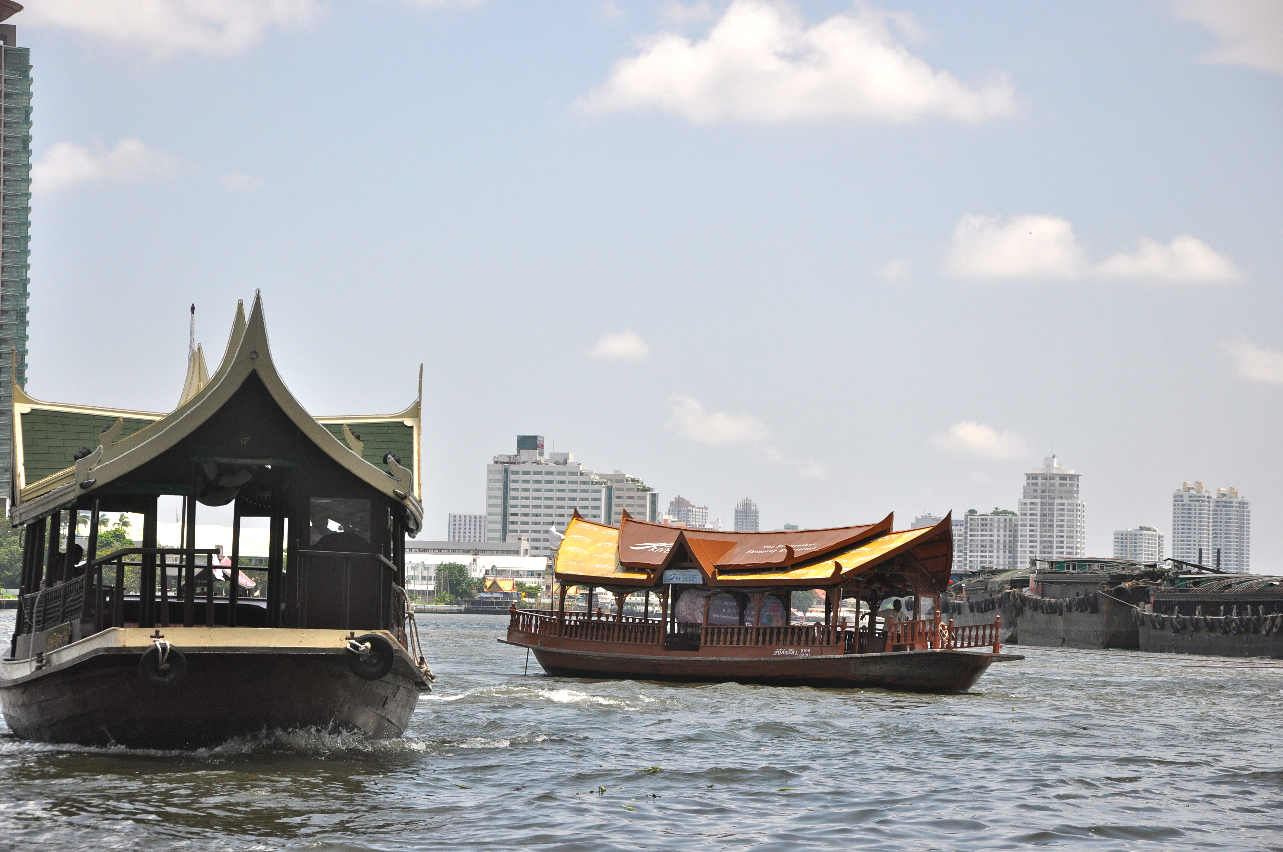 Bangkok, a melhor visão é do Chao Phraya