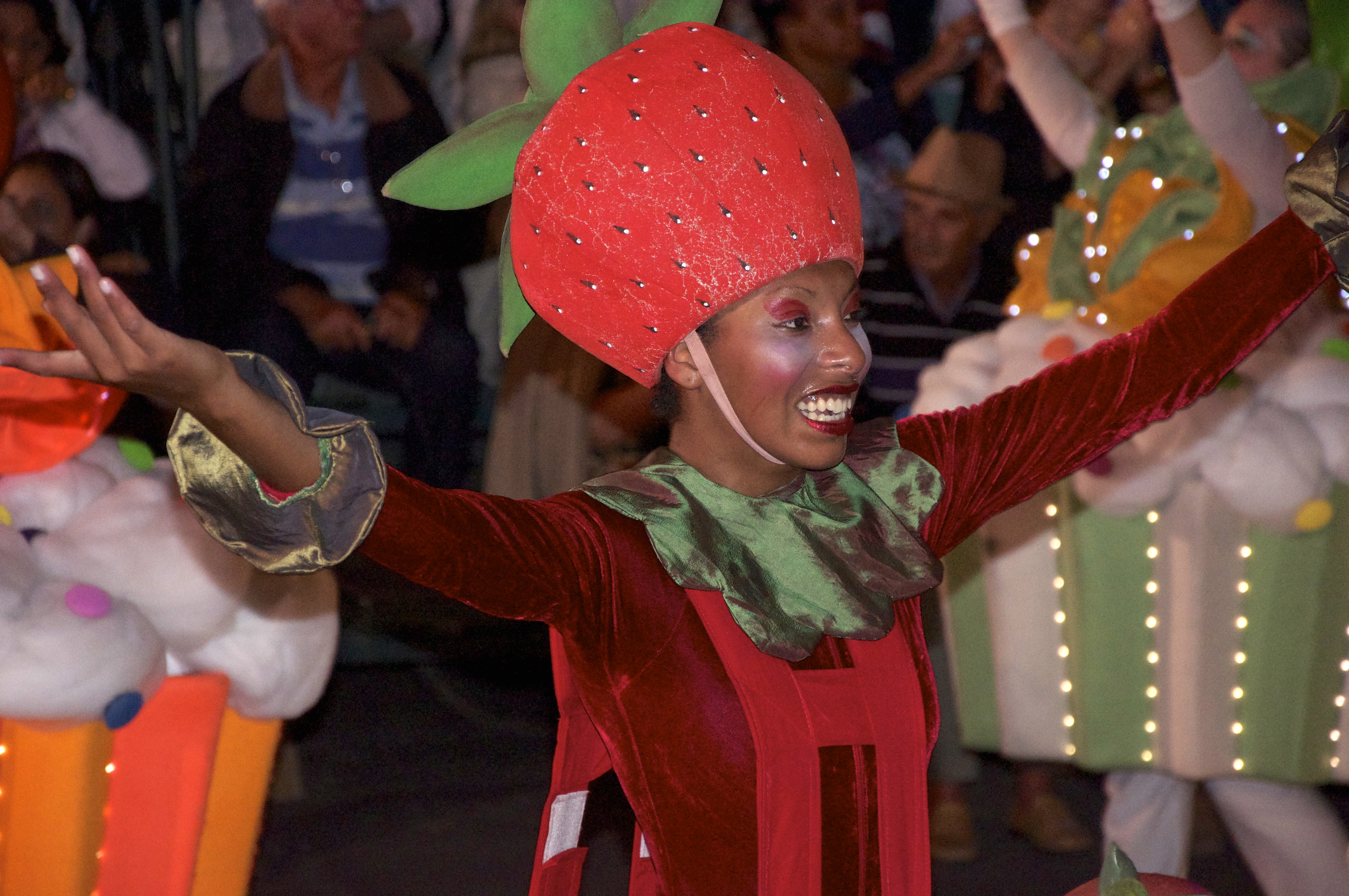 O grande desfile de Natal em Gramado