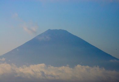 O imponente Monte Fuji