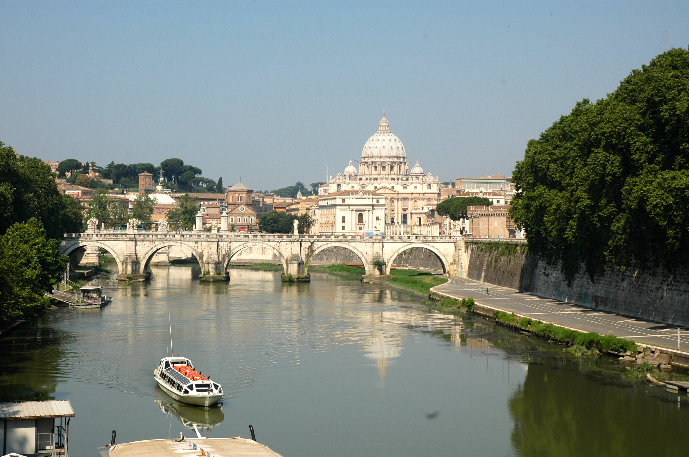 Chegando a Roma pelo Vaticano
