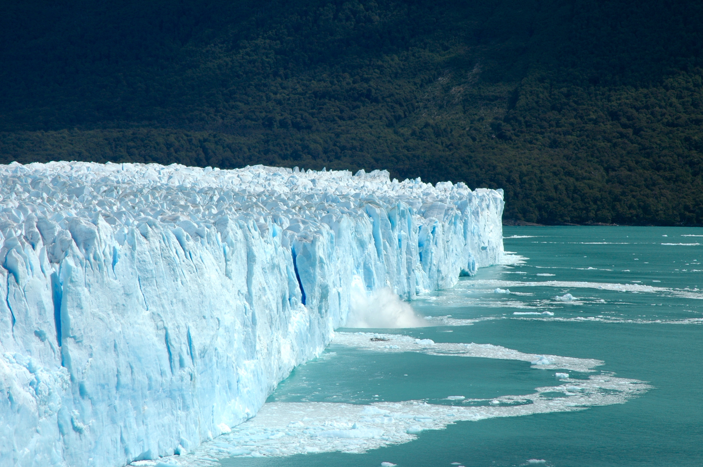 O espetacular Glaciar Perito Moreno