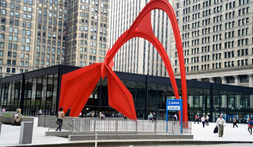 As esculturas nas ruas de Chicago