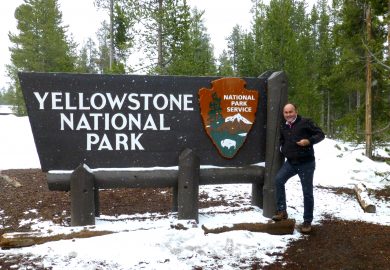 O primeiro contato com o Parque Nacional Yellowstone