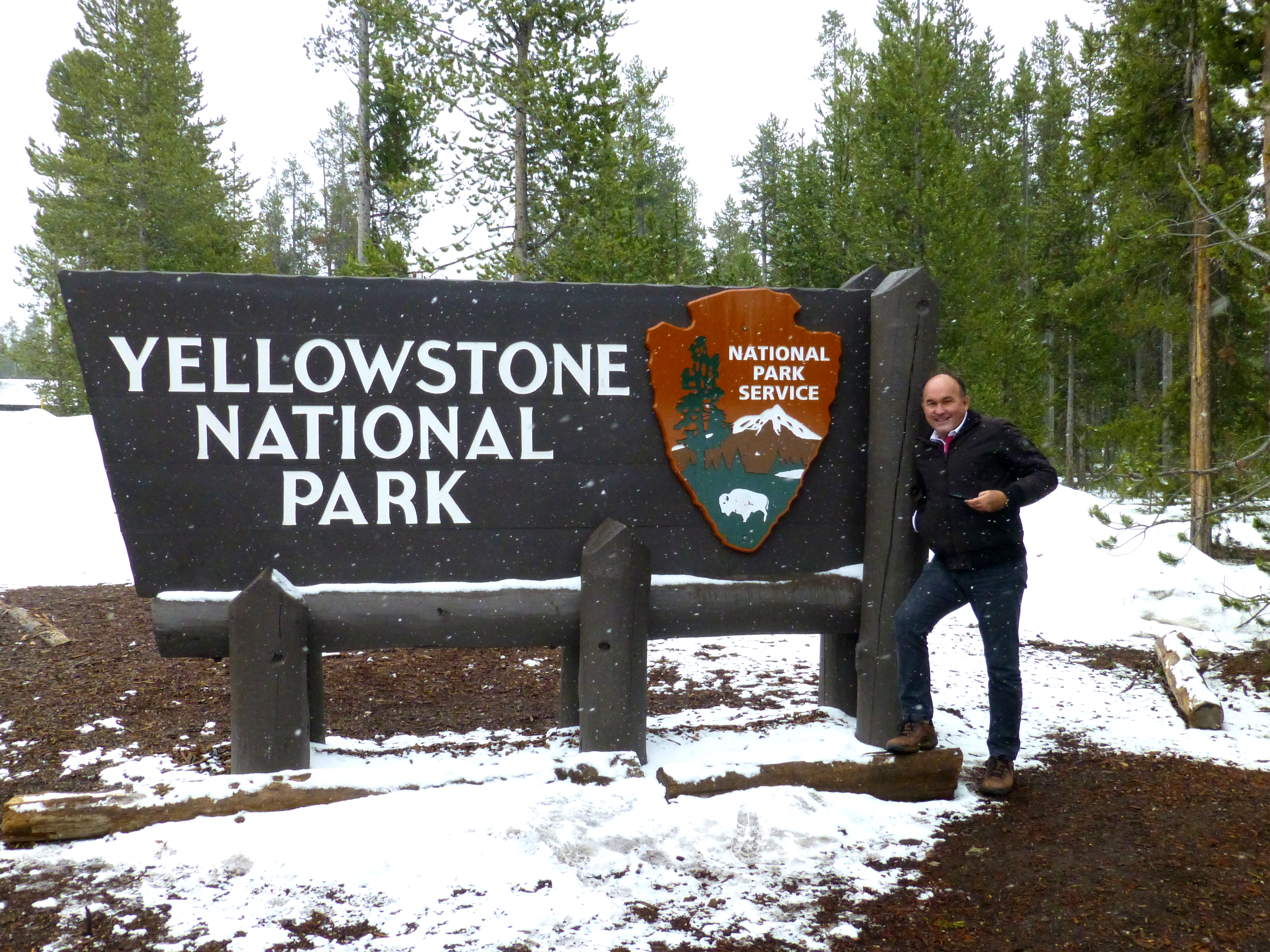 O primeiro contato com o Parque Nacional Yellowstone