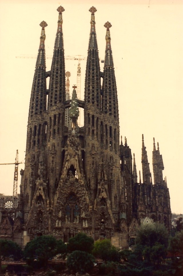 A Igreja da Sagrada Família de Barcelona