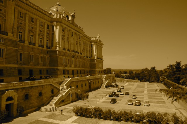 O Palácio do Governo em Madri