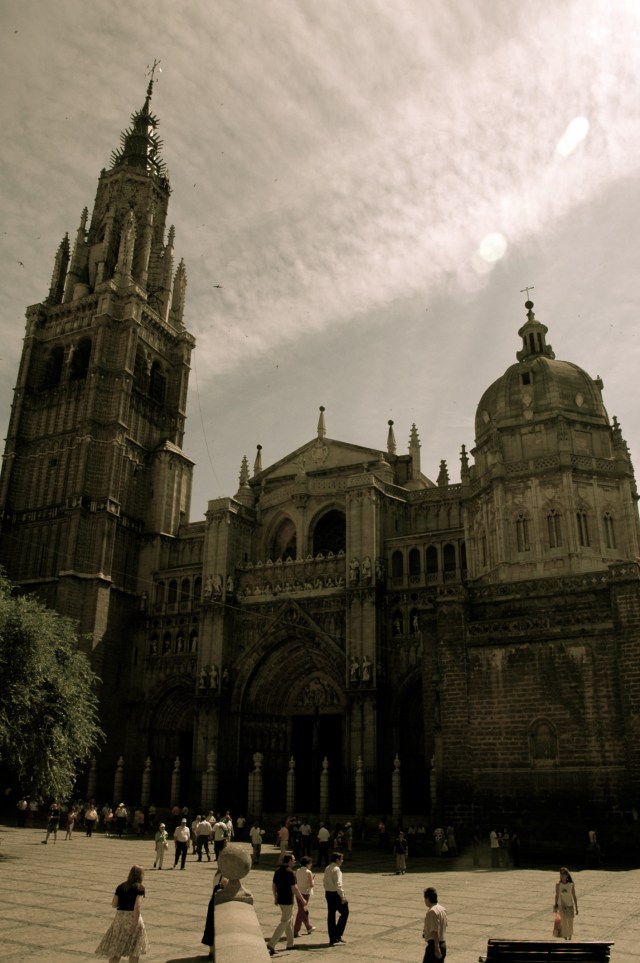 A maravilhosa Catedral de Toledo.