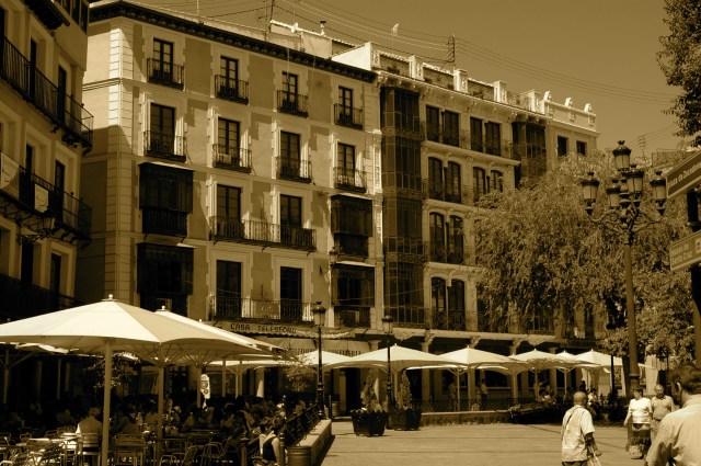 O centro de Toledo.