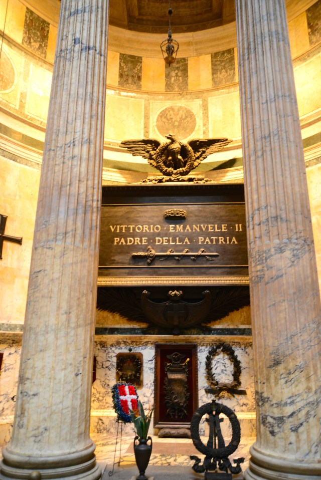 O túmulo de Vittorio Emanuele II