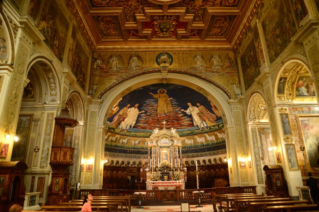 A Igreja de São Cosme e São Damião em Roma