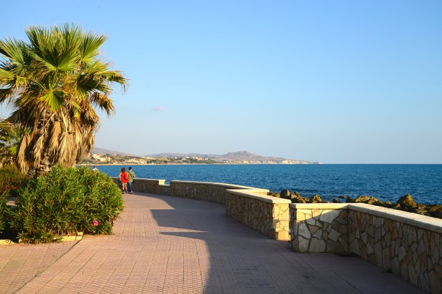 Detalhe da orla de Agrigento.