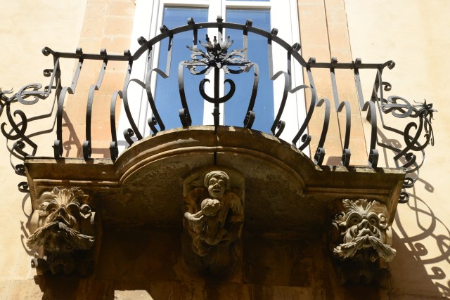 Varanda barroca em Ragusa
