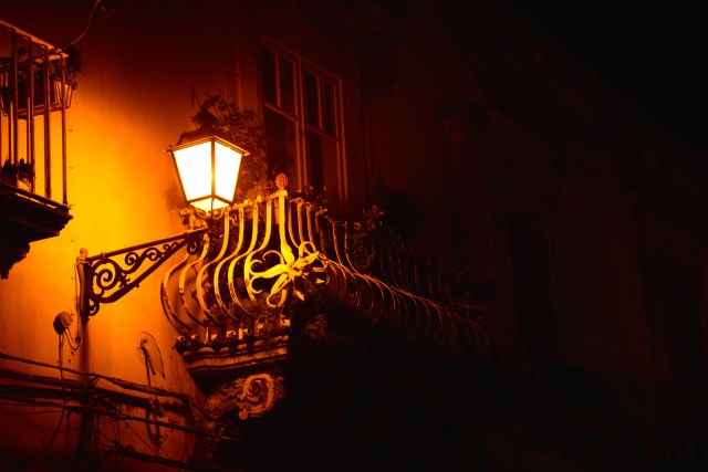 A romântica noite em Siracusa.