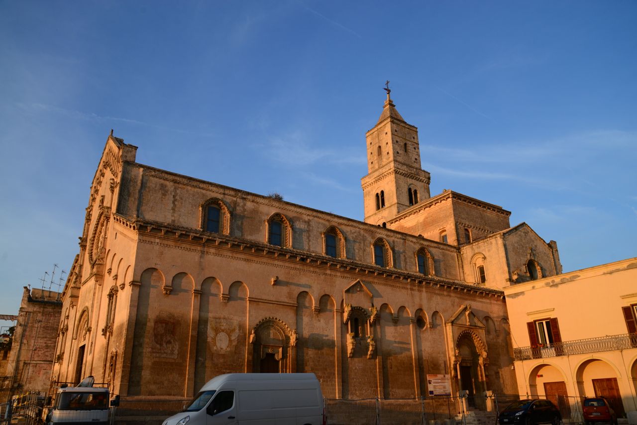 O Duomo de Matera.