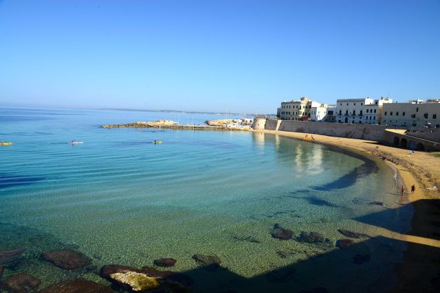 A praia de Gallipoli