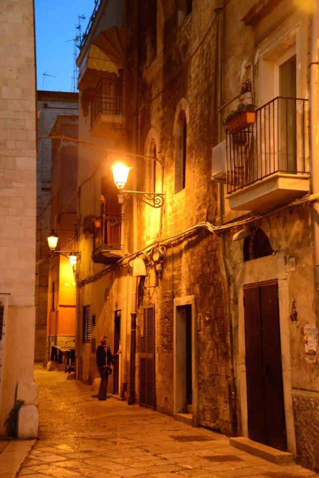 Os becos de Bari.