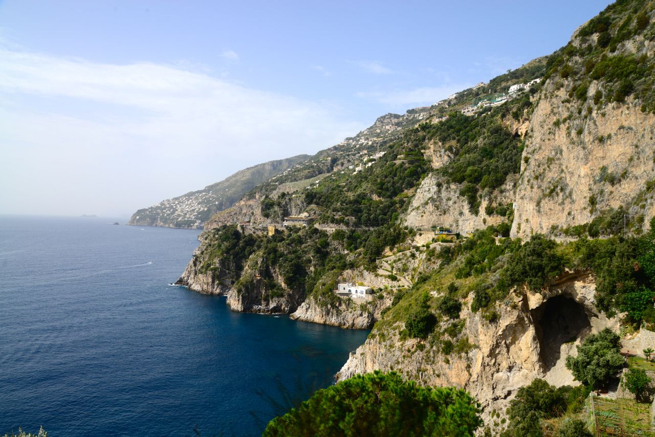 Detalhe da Costa Amalfitana.
