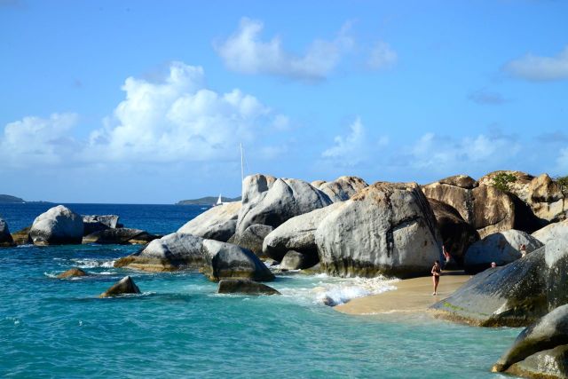 The Devil's Bay, um bom "batismo" no Caribe.