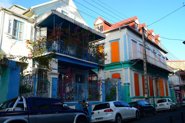 A arquitetura européia tem forte influência no Caribe.