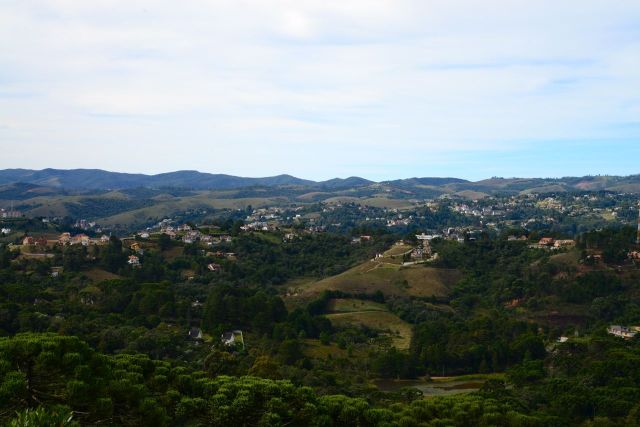 Vista panorâmica da Serra da Mantiqueira.