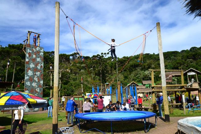 A criançada se diverte no Tarundu.