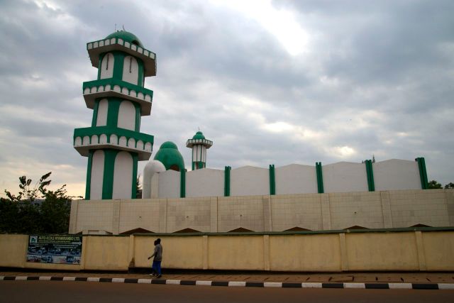 A Mesquita de Kigali.