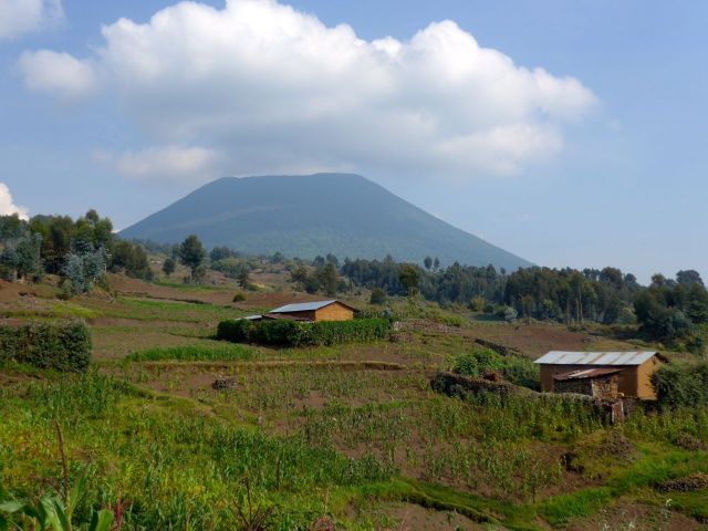 A Montanha dos Gorilas estava à nossa espera.