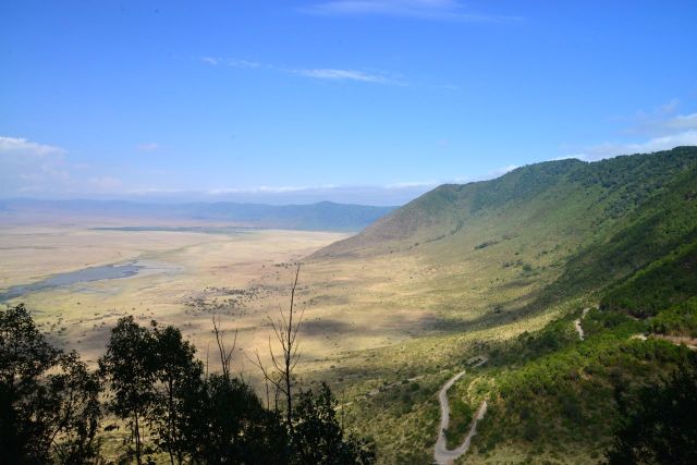 A Cratera do Ngorongoro é uma das principais atrações da Tanzânia.