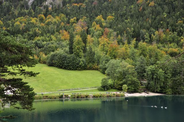 Paisagem da Rota Romântica na Alemanha.